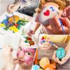 image100Pcs Small Paint Brushes Bulk Anezus Flat Top Acrylic Classroom Brush for Kids Mini Paint Brushes for Touch Up Crafts Detail PaintingFlat Paint Brushed
