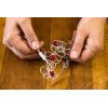 imageAluminum Wire Anezus 9 Gauge Bendable Metal Wire Armature Aluminum Craft Wire for Wreath Making Beading Floral Silver 3 mm Thickness9 Gauge3 mm