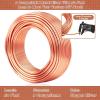 imageAluminum Wire Anezus 9 Gauge Bendable Metal Wire Armature Aluminum Craft Wire for Wreath Making Beading Floral Silver 3 mm Thickness9 gauge