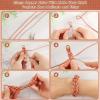 imageAluminum Wire Anezus 9 Gauge Bendable Metal Wire Armature Aluminum Craft Wire for Wreath Making Beading Floral Silver 3 mm Thickness9 gauge