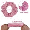 imageAnezus 100 Pcs Hair Clips Snap Hair Barrettes with 12 Pcs Velvet Scrunchies for Women Girls Hair Accessories