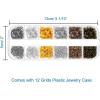 imageAnezus 1020Pcs Jump Rings with Jewelry Pliers for Jewelry Making Supplies Jewelry Repair and Beading