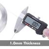 imageAnezus 18 Gauge 328 FT Bendable Aluminum Sculpting Wire  1mm Silveraluminum wire with cutter18 gauge