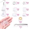 imageAnezus 1900 Pcs Earring Making Kit with Jewelry Hooks Fish Hook Earrings Backs Jump Rings for Repair Gifts