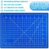 imageAnezus Craft Knife Precision Cutter and Self Healing Cutting Craft Mat Hobby Knife Set with 30 PCS Knife for Art Hobby Craft Scrapbooking StencilBblue
