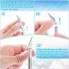 imageAnezus Craft Knife Precision Cutter and Self Healing Cutting Craft Mat Hobby Knife Set with 30 PCS Knife for Art Hobby Craft Scrapbooking StencilBblue