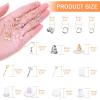imageAnezus Earring Making Kit with Earring Hooks Findings Earring Backs Posts Jump Rings for Jewelry Making Supplies 2320Pcs