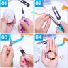 imageAnezus Jewelry Making Kit  Supplies with Pliers Findings Wire Beads for Making Wrapping and Repair