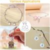 imageAnezus Jump Rings for Jewelry Making Supplies and Necklace Repair with Jump Ring Pliers and Open Jump Ring1200Pcs Silver and GoldSilver