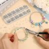 imageAnezus Jump Rings for Jewelry Making Supplies and Necklace Repair with Jump Ring Pliers and Open Jump Ring1200Pcs Silver and GoldSilver