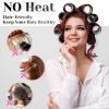 imageAnezus SelfGrip Rollers Set  60 Pcs Multicolored Curlers and Clips for HairstylingBlack