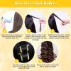 imageAnezus SelfGrip Rollers Set  60 Pcs Multicolored Curlers and Clips for HairstylingBright Yellow