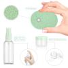 imageFace Mask Mixing Bowl Set Anezus 11 Pcs DIY Facemask Mixing Tool Kit with Facial Mask Bowl Stick Spatula Silicone Brush Spray Bottle Puff Soaking Bottle Gauges