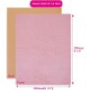 imageFaux Leather Sheets for Jewelry Making Supplies Anezus Leather Earring Kit Include 12 Pcs Faux Leather Sheet and 680 Pcs Earring Making Supplies with Fish Hook Earrings Jump Rings Earring Backs for J