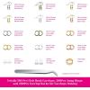 imageFaux Leather Sheets for Jewelry Making Supplies Anezus Leather Earring Kit Include 12 Pcs Faux Leather Sheet and 680 Pcs Earring Making Supplies with Fish Hook Earrings Jump Rings Earring Backs for J