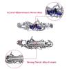imageHair Barrettes for Women Anezus 6 Pcs Crystal Rhinestones Hair Barrettes Fancy Vintage Spring French Hair Clips for Women Girls Hair Styling Tools Accessories