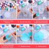 imageMica Powder for Resin Pigment Anezus Epoxy Resin Dye Powder with Resin Mixing Cups and Sticks Cosmetic Grade Pigment Powder for Slime Lip Gloss and Soap Making