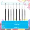 imageMiniature Detail Paint Brushes Anezus 30 Pcs Paintbrushes Small Watercolor Artists Paint Brushes for Acrylics Oil Model Craft Nail Detail Painting Size 0000