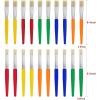 imagePaint Brushes Anezus 20 pcs Kids Paint Brushes Large Toddler Paint Brushes for Washable Paint Acrylic Paint