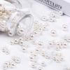 imagePearl Beads Anezus 800pcs Ivory Pearl Craft Beads Loose Pearls for Jewelry Making Crafts Decoration and Vase Filler Assorted SizesVarious Sizes