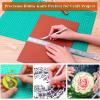imageSelf Healing Cutting Mat for Sewing Anezus 12quot x 18quot Cutting Mat Craft Knife Kit with Sewing Mat Craft Knife and SK5 Carving Blades Retractable Utility Knife Steel Ruler for Sewing Rotary Cutter