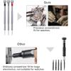imageWatch Repair Kit Anezus 187Pcs Watch Tool Kit with Watch Link Pin Remover Tools and Watch Back Case Removal Tools for Watch Strap Remover Watch Battery Replacement Watch Band Sizing Watch Repair