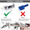 imageWatch Repair Kit Anezus 187Pcs Watch Tool Kit with Watch Link Pin Remover Tools and Watch Back Case Removal Tools for Watch Strap Remover Watch Battery Replacement Watch Band Sizing Watch Repair