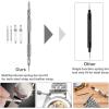 imageWatch Repair Kit Anezus 187Pcs Watch Tool Kit with Watch Link Pin Remover Tools and Watch Back Case Removal Tools for Watch Strap Remover Watch Battery Replacement Watch Band Sizing Watch Repair