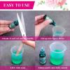 imageanezus 15 Colors Epoxy Resin Color Pigment Resin Pigment Liquid Resin Ink Epoxy UV Resin Dye Resin Colorant for Epoxy Resin Jewelry Making Supplies