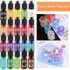 imageanezus 20 Colors Epoxy Resin Color Pigment Epoxy Resin Pigment Liquid Dye Resin Ink UV Resin Colorant for Epoxy Resin Jewelry Making Supplies