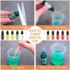 imageanezus 20 Colors Epoxy Resin Color Pigment Epoxy Resin Pigment Liquid Dye Resin Ink UV Resin Colorant for Epoxy Resin Jewelry Making Supplies