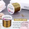 imageanezus 20 Gauge Jewelry Wire 28 Yards Craft Wire Tarnish Resistant Copper Beading Wire for Jewelry Making Supplies and CraftingAntique BronzeAntique Bronze