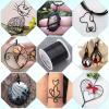 imageanezus 20 Gauge Jewelry Wire 28 Yards Craft Wire Tarnish Resistant Copper Beading Wire for Jewelry Making Supplies and CraftingAntique BronzeBlack