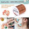 imageanezus 20 Gauge Jewelry Wire 28 Yards Craft Wire Tarnish Resistant Copper Beading Wire for Jewelry Making Supplies and CraftingAntique BronzeCopper
