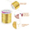 imageanezus 20 Gauge Jewelry Wire 28 Yards Craft Wire Tarnish Resistant Copper Beading Wire for Jewelry Making Supplies and CraftingAntique BronzeGold