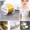 imageanezus 20 Gauge Jewelry Wire 28 Yards Craft Wire Tarnish Resistant Copper Beading Wire for Jewelry Making Supplies and CraftingAntique BronzeGold