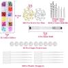 imageanezus Resin Molds 149 Pieces Silicone Resin Casting Molds and Tools Kit for Jewelry Resin Craft Making
