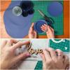 imageanezus Self Healing Sewing Mat 12inch x 18inch Rotary Cutting Mat Double Sided 5Ply Craft Cutting Board for Sewing Crafts Hobby Fabric Precision Scrapbooking ProjectA4 12x9 Inches