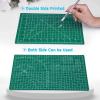 imageanezus Self Healing Sewing Mat 12inch x 18inch Rotary Cutting Mat Double Sided 5Ply Craft Cutting Board for Sewing Crafts Hobby Fabric Precision Scrapbooking ProjectA4 12x9 Inches