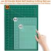 imageanezus Self Healing Sewing Mat 12inch x 18inch Rotary Cutting Mat Double Sided 5Ply Craft Cutting Board for Sewing Crafts Hobby Fabric Precision Scrapbooking Project178L x 119W