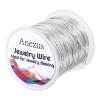 image18 Gauge Jewelry Wire for Jewelry Making Anezus Craft Wire Tarnish Resistant Copper Beading Wire for Jewelry Making Supplies and Crafting 18 Gauge GoldSilver