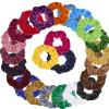 imageAnezus 24 Pack Hair Scrunchies Velvet Hair Scrunchy Hair Bow Accessories for Adult Women and Girls