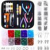 imageAnezus Jewelry Making Kit  Supplies with Pliers Findings Wire Beads for Making Wrapping and Repair