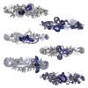 imageHair Barrettes for Women Anezus 6 Pcs Crystal Rhinestones Hair Barrettes Fancy Vintage Spring French Hair Clips for Women Girls Hair Styling Tools Accessories