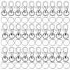 imageKey Chain Swivel Hooks Anezus 200pcs Keychain Hardware Metal Swivel Snap Hook Lanyard Clips Hooks with Keychain Rings for Keychain Hardware and Lanyard Charms Small200