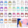 imageMica Powder for Resin Pigment Anezus Epoxy Resin Dye Powder with Resin Mixing Cups and Sticks Cosmetic Grade Pigment Powder for Slime Lip Gloss and Soap Making