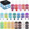 imageanezus 20 Colors Resin Color Pigment Resin Pigment Liquid Dye Resin Ink Epoxy Resin Colorant for Resin Jewelry Making Supplies