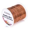 imageanezus 20 Gauge Jewelry Wire 28 Yards Craft Wire Tarnish Resistant Copper Beading Wire for Jewelry Making Supplies and CraftingAntique BronzeCopper