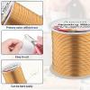 image18 Gauge Jewelry Wire for Jewelry Making Anezus Craft Wire Tarnish Resistant Copper Beading Wire for Jewelry Making Supplies and Crafting 18 Gauge BlackKC Gold