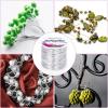 image18 Gauge Jewelry Wire for Jewelry Making Anezus Craft Wire Tarnish Resistant Copper Beading Wire for Jewelry Making Supplies and Crafting 18 Gauge BlackSilver